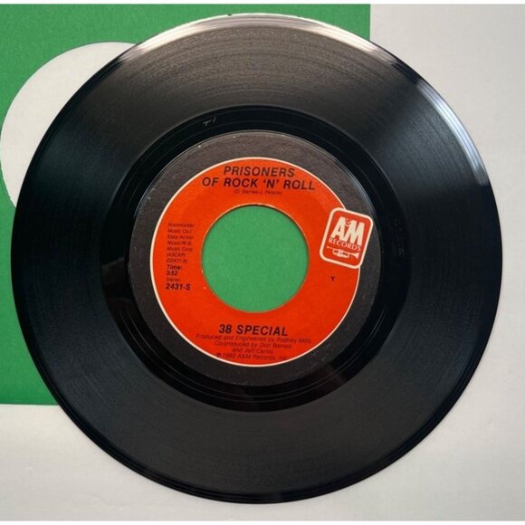 38 Special You Keep Runnin Away / Prisoners of Rock 45 Vinyl 80s Classic Rock - Picture 6 of 6